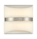 LED Wall Sconce<br /><span style="color:#4AB0CE;">Entrega: 4-10 dias en USA</span><br /><span style="color:#4AB0CE;font-size:60%;">PREGUNTE POR ENTREGA EN PANAMA</span><br />Collection: Velaux<br />Finish: Brushed Nickel