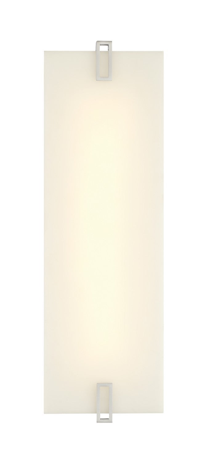 LED Wall Sconce<br /><span style="color:#4AB0CE;">Entrega: 2-3 semanas en USA</span><br /><span style="color:#4AB0CE;font-size:60%;">PREGUNTE POR ENTREGA EN PANAMA</span><br />Collection: Aizen<br />Finish: Brushed Nickel
