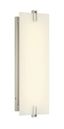 LED Wall Sconce<br /><span style="color:#4AB0CE;">Entrega: 4-10 dias en USA</span><br /><span style="color:#4AB0CE;font-size:60%;">PREGUNTE POR ENTREGA EN PANAMA</span><br />Collection: Aizen<br />Finish: Brushed Nickel