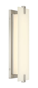 LED Wall Sconce<br /><span style="color:#4AB0CE;">Entrega: 6-7 semanas en USA</span><br /><span style="color:#4AB0CE;font-size:60%;">PREGUNTE POR ENTREGA EN PANAMA</span><br />Collection: Aizen<br />Finish: Brushed Nickel