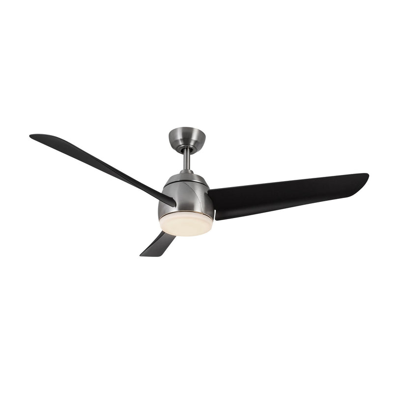 54"Ceiling Fan<br /><span style="color:#4AB0CE;">Entrega: 4-10 dias en USA</span><br /><span style="color:#4AB0CE;font-size:60%;">PREGUNTE POR ENTREGA EN PANAMA</span><br />Collection: Thalia<br />Finish: Brushed Nickel/Matte Black