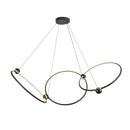 LED Chandelier<br /><span style="color:#4AB0CE;">Entrega: 4-10 dias en USA</span><br /><span style="color:#4AB0CE;font-size:60%;">PREGUNTE POR ENTREGA EN PANAMA</span><br />Collection: Isho<br />Finish: Black