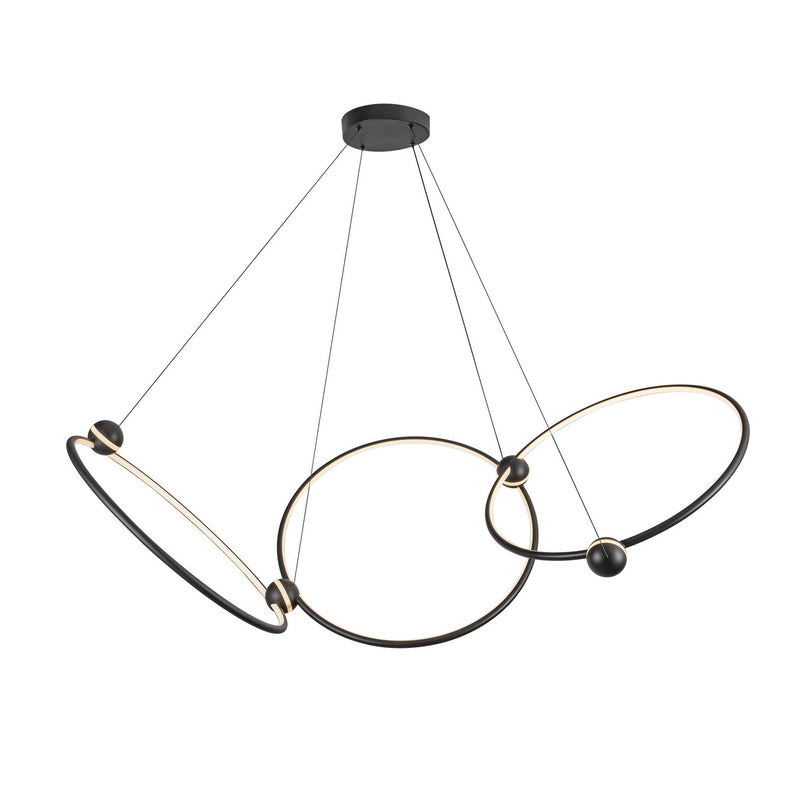 LED Chandelier<br /><span style="color:#4AB0CE;">Entrega: 4-10 dias en USA</span><br /><span style="color:#4AB0CE;font-size:60%;">PREGUNTE POR ENTREGA EN PANAMA</span><br />Collection: Isho<br />Finish: Black