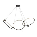 LED Chandelier<br /><span style="color:#4AB0CE;">Entrega: 4-10 dias en USA</span><br /><span style="color:#4AB0CE;font-size:60%;">PREGUNTE POR ENTREGA EN PANAMA</span><br />Collection: Isho<br />Finish: Black