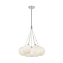 LED Chandelier<br /><span style="color:#4AB0CE;">Entrega: 4-10 dias en USA</span><br /><span style="color:#4AB0CE;font-size:60%;">PREGUNTE POR ENTREGA EN PANAMA</span><br />Collection: Bolla<br />Finish: Opal Glass