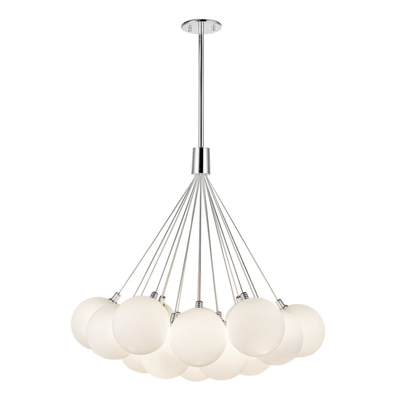 LED Chandelier<br /><span style="color:#4AB0CE;">Entrega: 4-10 dias en USA</span><br /><span style="color:#4AB0CE;font-size:60%;">PREGUNTE POR ENTREGA EN PANAMA</span><br />Collection: Bolla<br />Finish: Opal Glass