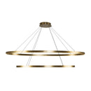 LED Chandelier<br /><span style="color:#4AB0CE;">Entrega: 1-2 semanas en USA</span><br /><span style="color:#4AB0CE;font-size:60%;">PREGUNTE POR ENTREGA EN PANAMA</span><br />Collection: Ovale<br />Finish: Brushed Gold