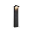 LED Exterior Bollard<br /><span style="color:#4AB0CE;">Entrega: 4-10 dias en USA</span><br /><span style="color:#4AB0CE;font-size:60%;">PREGUNTE POR ENTREGA EN PANAMA</span><br />Collection: Evans<br />Finish: Black