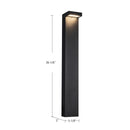 Kuzco Lighting - EB45636-BK-UNV - LED Exterior Bollard - Evans - Black