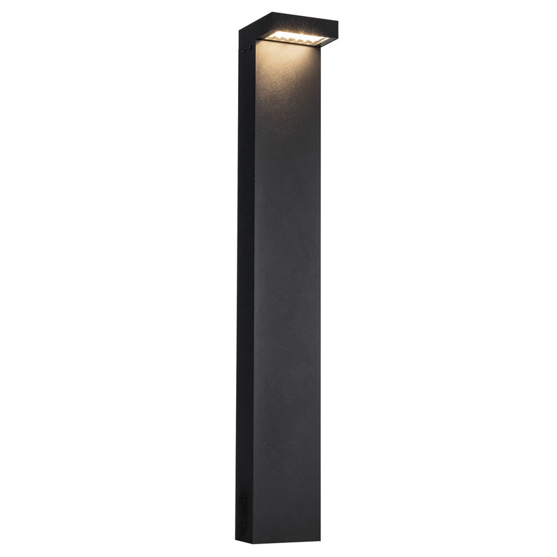 LED Exterior Bollard<br /><span style="color:#4AB0CE;">Entrega: 4-10 dias en USA</span><br /><span style="color:#4AB0CE;font-size:60%;">PREGUNTE POR ENTREGA EN PANAMA</span><br />Collection: Evans<br />Finish: Black