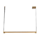 LED Linear Pendant<br /><span style="color:#4AB0CE;">Entrega: 4-10 dias en USA</span><br /><span style="color:#4AB0CE;font-size:60%;">PREGUNTE POR ENTREGA EN PANAMA</span><br />Collection: Laurence<br />Finish: Vintage Brass