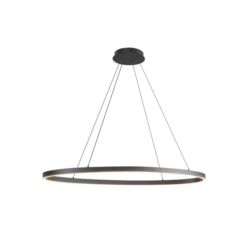 LED Linear Pendant<br /><span style="color:#4AB0CE;">Entrega: 4-10 dias en USA</span><br /><span style="color:#4AB0CE;font-size:60%;">PREGUNTE POR ENTREGA EN PANAMA</span><br />Collection: Ovale<br />Finish: Black