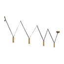 LED Linear Pendant<br /><span style="color:#4AB0CE;">Entrega: 4-10 dias en USA</span><br /><span style="color:#4AB0CE;font-size:60%;">PREGUNTE POR ENTREGA EN PANAMA</span><br />Collection: Mason<br />Finish: Vintage Brass