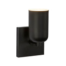 One Light Wall Sconce<br /><span style="color:#4AB0CE;">Entrega: 4-10 dias en USA</span><br /><span style="color:#4AB0CE;font-size:60%;">PREGUNTE POR ENTREGA EN PANAMA</span><br />Collection: Nola<br />Finish: Black