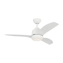 44" Ceiling Fan<br /><span style="color:#4AB0CE;">Entrega: 4-10 dias en USA</span><br /><span style="color:#4AB0CE;font-size:60%;">PREGUNTE POR ENTREGA EN PANAMA</span><br />Collection: Avila Coastal 44 LED<br />Finish: Matte White