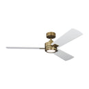 56" Ceiling Fan<br /><span style="color:#4AB0CE;">Entrega: 5-6 semanas en USA</span><br /><span style="color:#4AB0CE;font-size:60%;">PREGUNTE POR ENTREGA EN PANAMA</span><br />Collection: Harris Smart 56 LED<br />Finish: Hand Rubbed Antique Brass