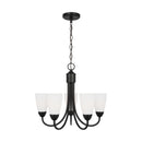 Generation Lighting - 3120205-112 - Five Light Chandelier - Seville - Midnight Black