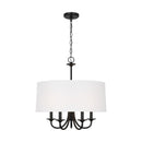 Generation Lighting - 3320205-112 - Five Light Chandelier - Seville - Midnight Black