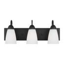 Generation Lighting - 4420203-112 - Three Light Wall / Bath - Seville - Midnight Black