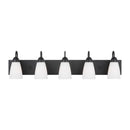 Generation Lighting - 4420205-112 - Five Light Wall / Bath - Seville - Midnight Black