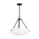 Three Light Pendant<br /><span style="color:#4AB0CE;">Entrega: 4-10 dias en USA</span><br /><span style="color:#4AB0CE;font-size:60%;">PREGUNTE POR ENTREGA EN PANAMA</span><br />Collection: Kerrville<br />Finish: Midnight Black