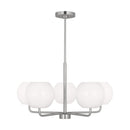 Generation Lighting - GLC1055BS - Five Light Chandelier - Rory - Brushed Steel