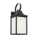 Generation Lighting - GLO1021TXB - One Light Outdoor Lantern - Say brook - Textured Black