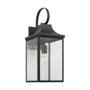 Generation Lighting - GLO1031TXB - One Light Outdoor Lantern - Say brook - Textured Black