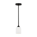 One Light Mini Pendant<br /><span style="color:#4AB0CE;">Entrega: 4-10 dias en USA</span><br /><span style="color:#4AB0CE;font-size:60%;">PREGUNTE POR ENTREGA EN PANAMA</span><br />Collection: Emile<br />Finish: Midnight Black