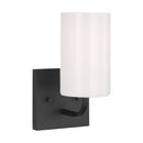 One Light Vanity<br /><span style="color:#4AB0CE;">Entrega: 4-10 dias en USA</span><br /><span style="color:#4AB0CE;font-size:60%;">PREGUNTE POR ENTREGA EN PANAMA</span><br />Collection: Rhett<br />Finish: Midnight Black
