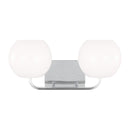 Generation Lighting - GLV1012CH - Two Light Vanity - Rory - Chrome