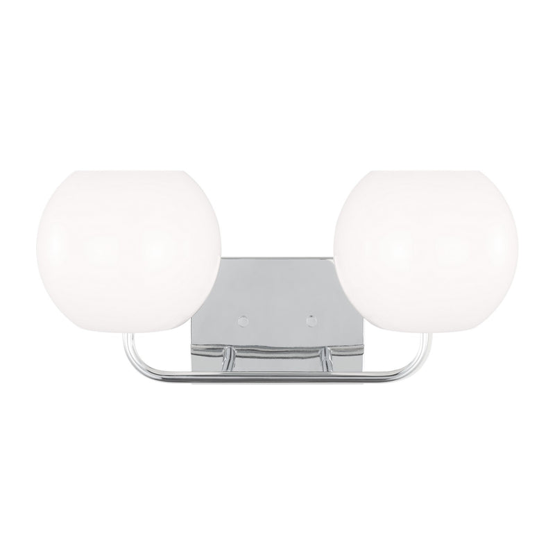 Generation Lighting - GLV1012CH - Two Light Vanity - Rory - Chrome