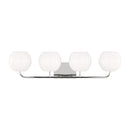 Generation Lighting - GLV1014CH - Four Light Vanity - Rory - Chrome