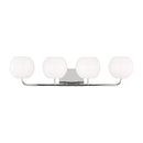 Generation Lighting - GLV1014CH - Four Light Vanity - Rory - Chrome