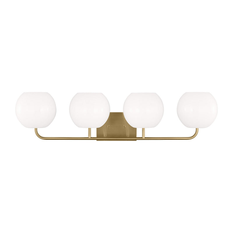 Generation Lighting. - GLV1014SB - Four Light Vanity - Rory - Satin Bronze