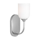 One Light Vanity<br /><span style="color:#4AB0CE;">Entrega: 4-10 dias en USA</span><br /><span style="color:#4AB0CE;font-size:60%;">PREGUNTE POR ENTREGA EN PANAMA</span><br />Collection: Emile<br />Finish: Chrome