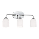 Three Light Vanity<br /><span style="color:#4AB0CE;">Entrega: 5-6 semanas en USA</span><br /><span style="color:#4AB0CE;font-size:60%;">PREGUNTE POR ENTREGA EN PANAMA</span><br />Collection: Emile<br />Finish: Chrome