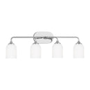 Four Light Vanity<br /><span style="color:#4AB0CE;">Entrega: 4-10 dias en USA</span><br /><span style="color:#4AB0CE;font-size:60%;">PREGUNTE POR ENTREGA EN PANAMA</span><br />Collection: Emile<br />Finish: Chrome