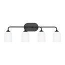 Four Light Vanity<br /><span style="color:#4AB0CE;">Entrega: 4-10 dias en USA</span><br /><span style="color:#4AB0CE;font-size:60%;">PREGUNTE POR ENTREGA EN PANAMA</span><br />Collection: Emile<br />Finish: Midnight Black