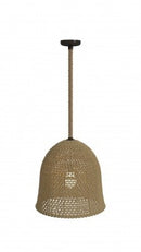 Avenue Lighting - HF1007-RP - One Light Pendant - Malibu - Natural Hemp Rope