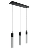 Avenue Lighting - HF1900-3-GL-BK-SNW - LED Pendant - The Original Glacier - Black