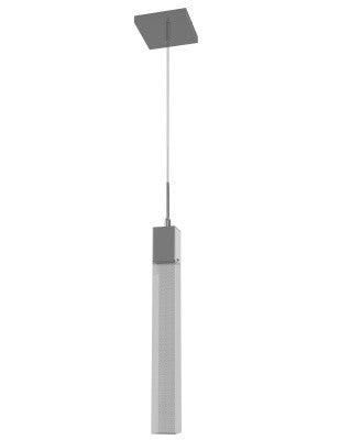 Avenue Lighting - HF1901-1-GL-CH-SNW - One Light Pendant - The Original Glacier - Polished Chrome