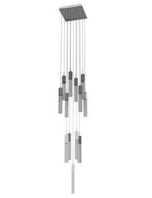 Avenue Lighting - HF1905-13-GL-CH-SNW - 13 Light Pendant - The Original Glacier - Polished Chrome