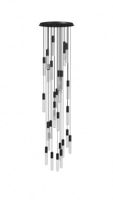 Avenue Lighting - HF3331-BK - 31 Light Pendant - Strand - Black