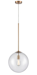 Avenue Lighting - HF4201-AB - One Light Pendant - Delilah - Aged Brass