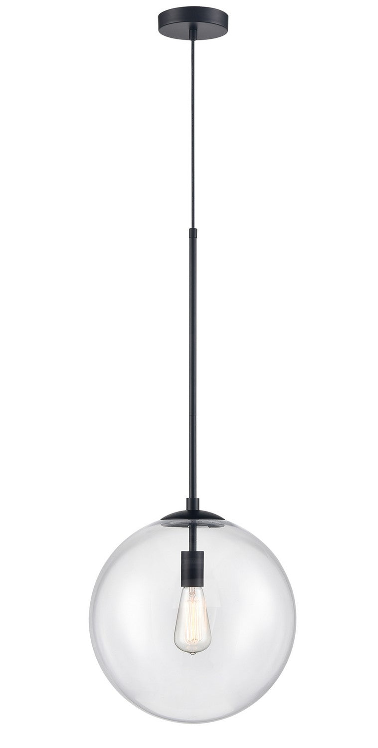 Avenue Lighting - HF4201-BK - One Light Pendant - Delilah - Black