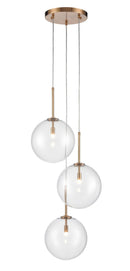 Avenue Lighting - HF4233-AB - LED Pendant - Delilah - Aged Brass