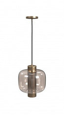 Avenue Lighting - HF7810-AB - LED Pendant - Cosmopolitan - Aged Brass