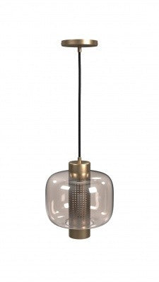 Avenue Lighting - HF7812-AB - One Light Pendant - Cosmopolitan - Aged Brass