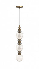 Avenue Lighting - HF7903-AB - LED Pendant - Avra - Aged Brass